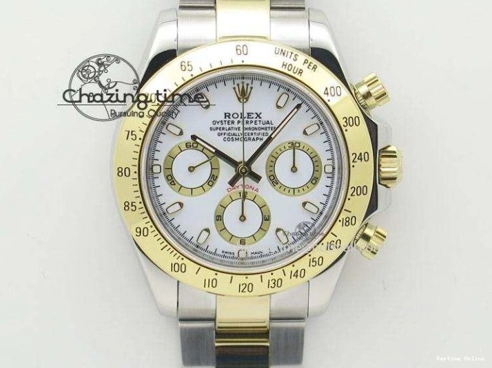 0107 Daytona 116500 JHF Best Edition Ceramic Bezel White Dial Black Red on SS Bracelet A Elegant 3266